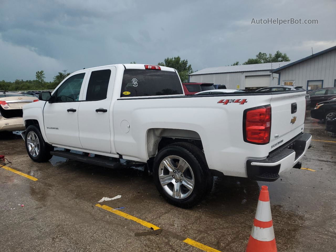 2019 Chevrolet Silverado Ld K1500 Custom Белый vin: 2GCVKMEC6K1245077