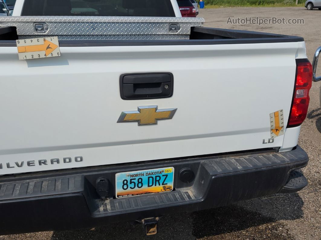 2019 Chevrolet Silverado 1500 Ld Work Truck Белый vin: 2GCVKNEC1K1128318