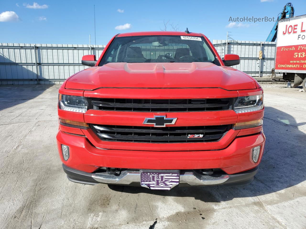 2019 Chevrolet Silverado Ld K1500 Lt Red vin: 2GCVKPEC0K1238403