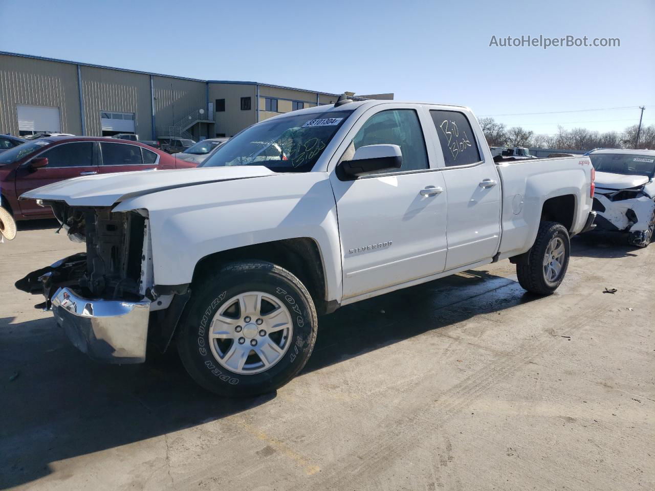 2019 Chevrolet Silverado Ld K1500 Lt Белый vin: 2GCVKPEC1K1151271