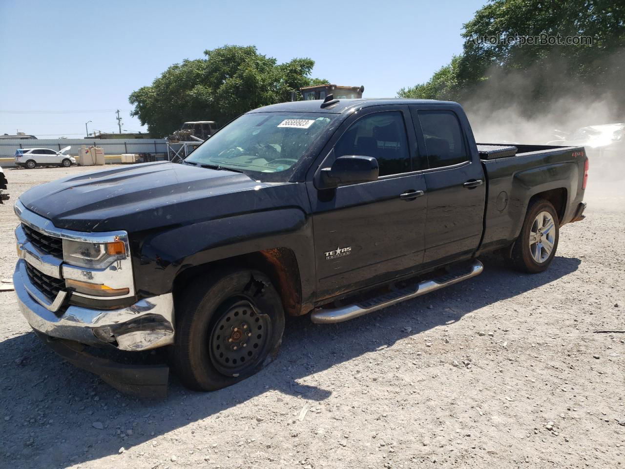 2019 Chevrolet Silverado Ld K1500 Lt Black vin: 2GCVKPEC3K1110656