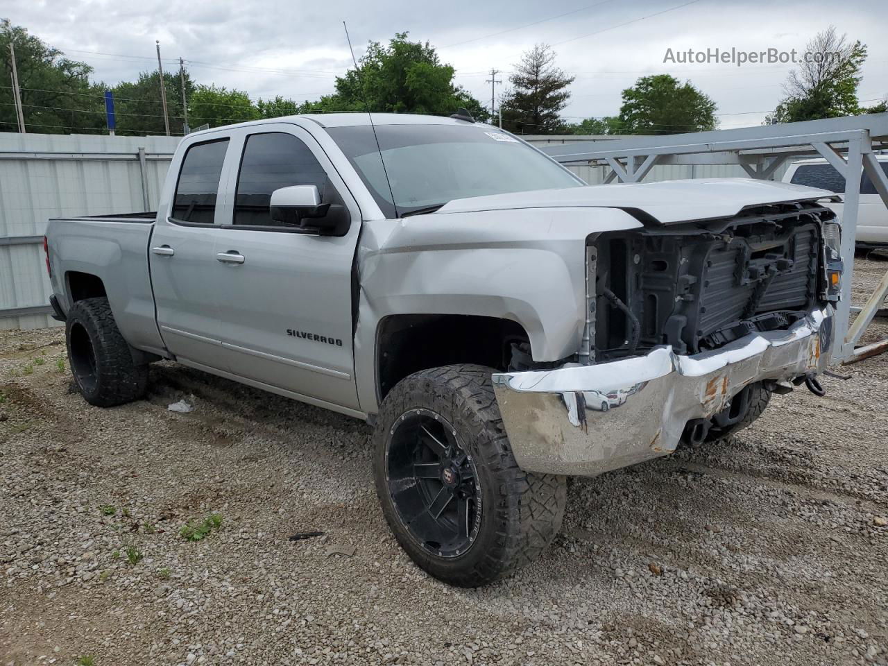 2019 Chevrolet Silverado Ld K1500 Lt Silver vin: 2GCVKPEC3K1146752