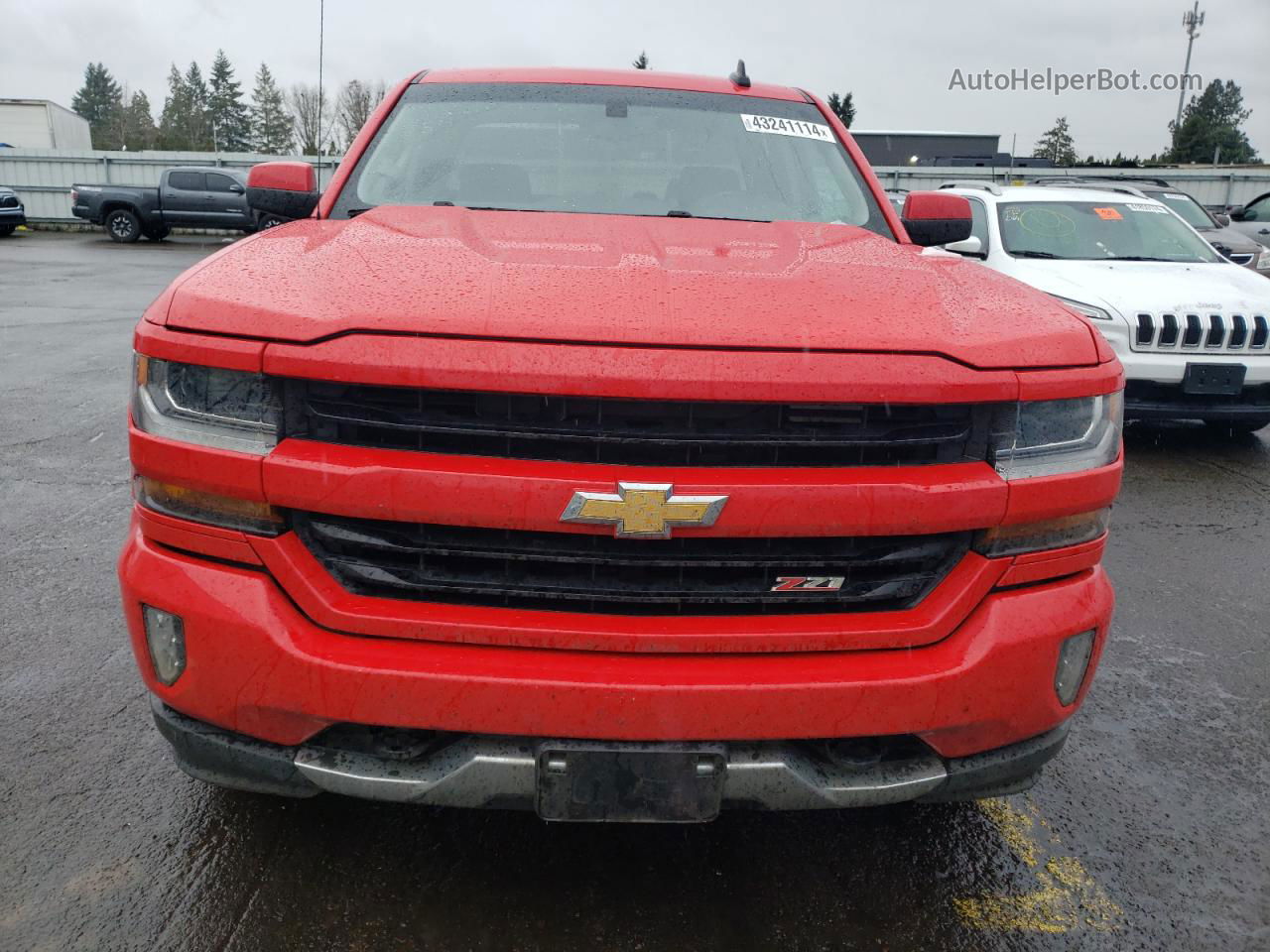 2019 Chevrolet Silverado Ld K1500 Lt Red vin: 2GCVKPEC3K1176317