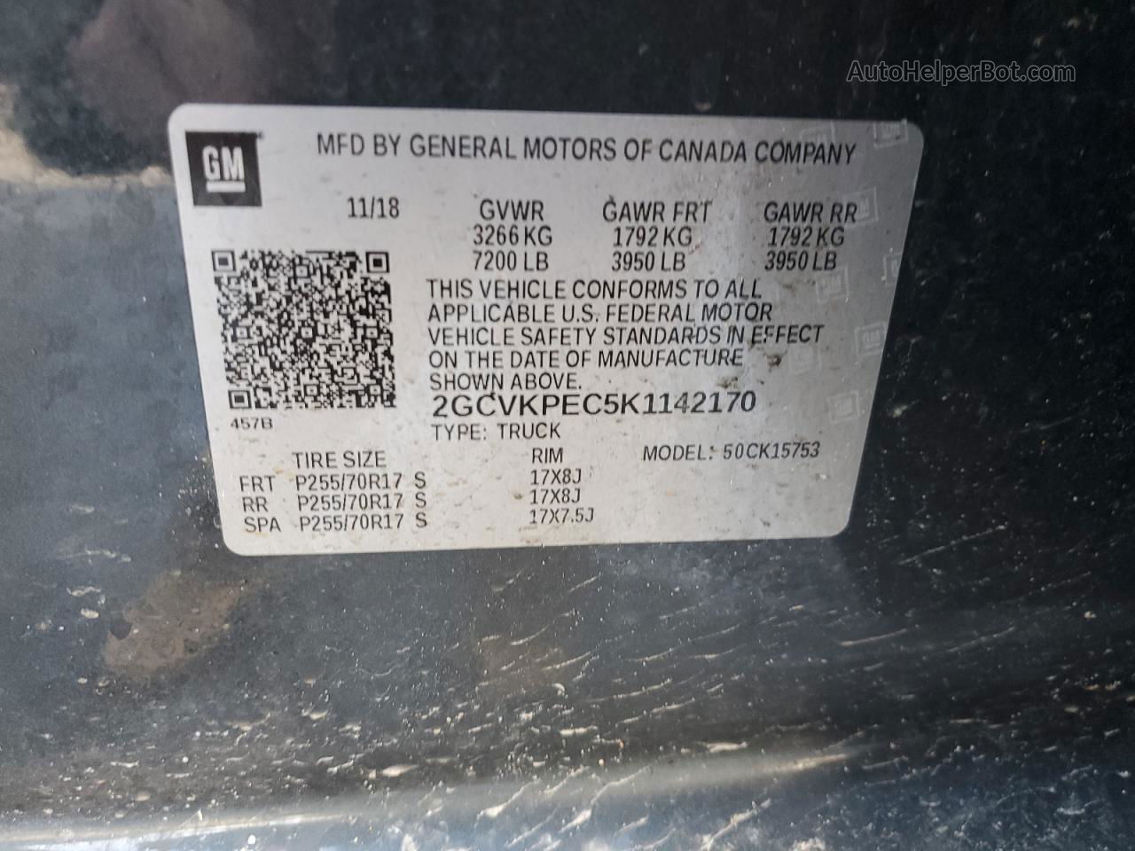 2019 Chevrolet Silverado Ld K1500 Lt Gray vin: 2GCVKPEC5K1142170