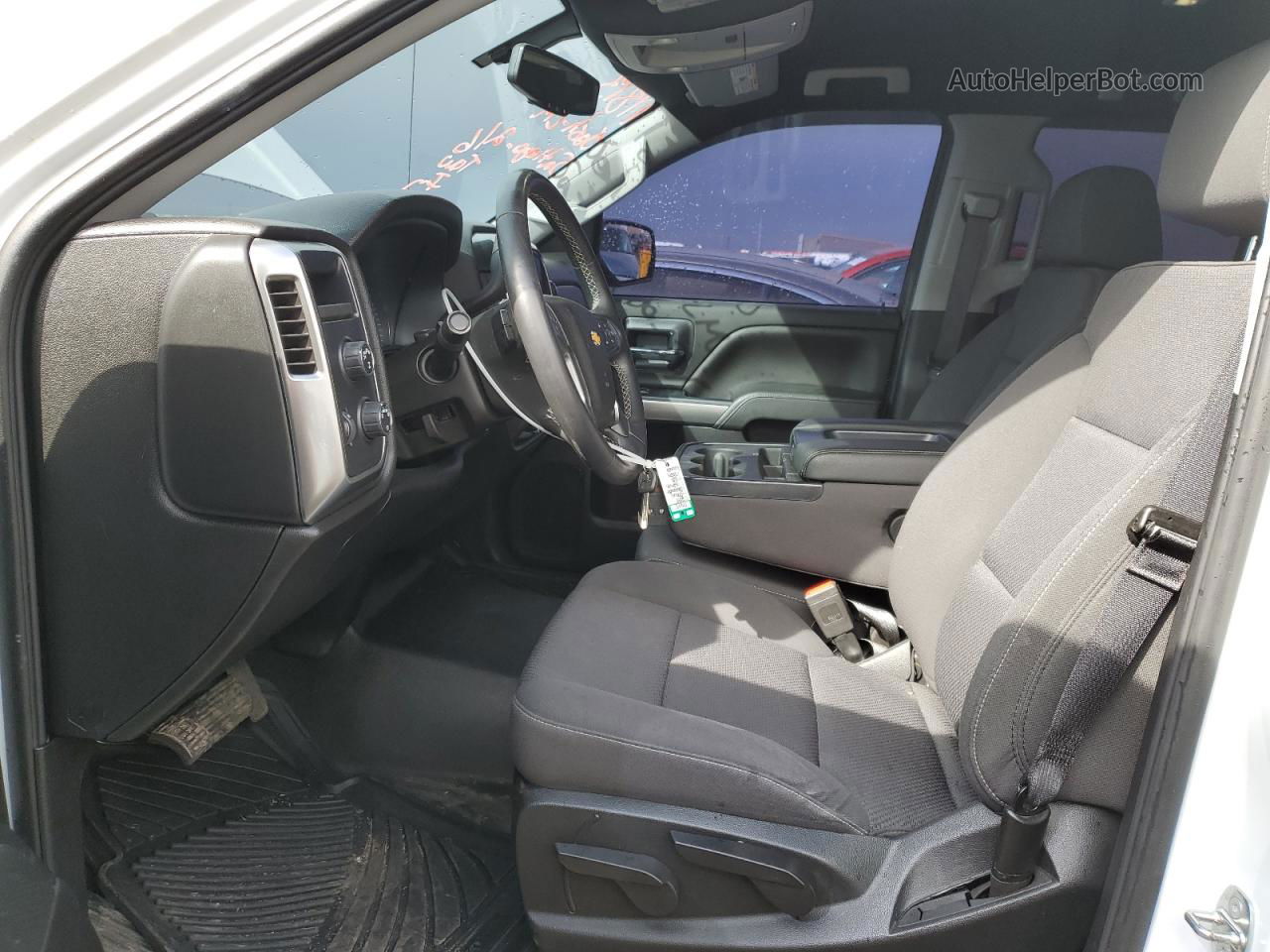 2019 Chevrolet Silverado Ld K1500 Lt White vin: 2GCVKPEC6K1219502