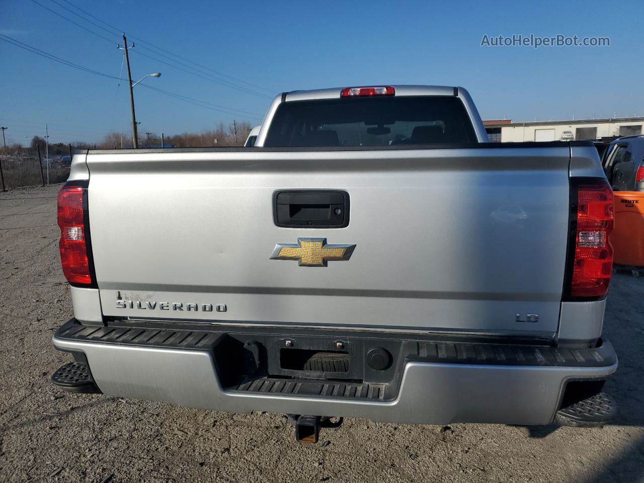 2019 Chevrolet Silverado Ld K1500 Lt Silver vin: 2GCVKPEC8K1179827