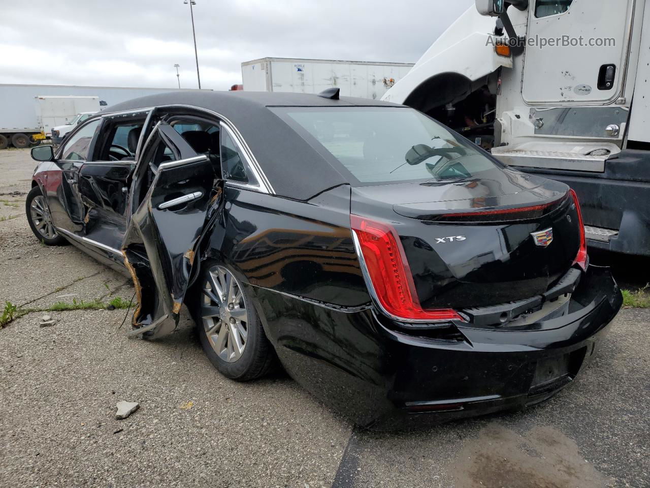 2019 Cadillac Xts Limousine Black vin: 2GEXG6U32K9550138