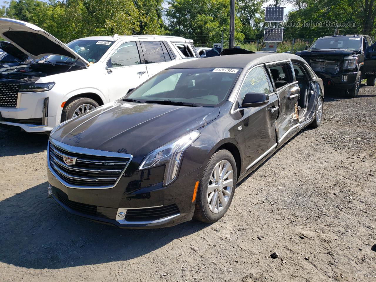 2019 Cadillac Xts Limousine Black vin: 2GEXG6U32K9550138