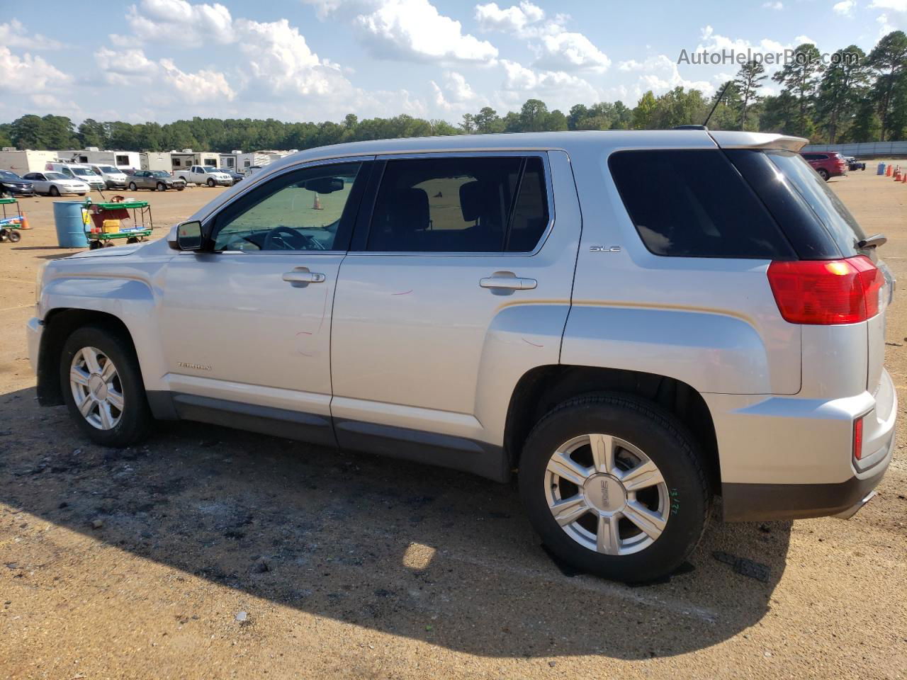 2016 Gmc Terrain Sle Silver vin: 2GKALMEK0G6164626