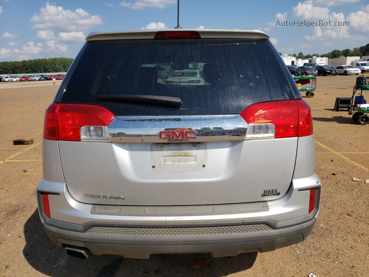 2016 Gmc Terrain Sle Silver vin: 2GKALMEK0G6164626