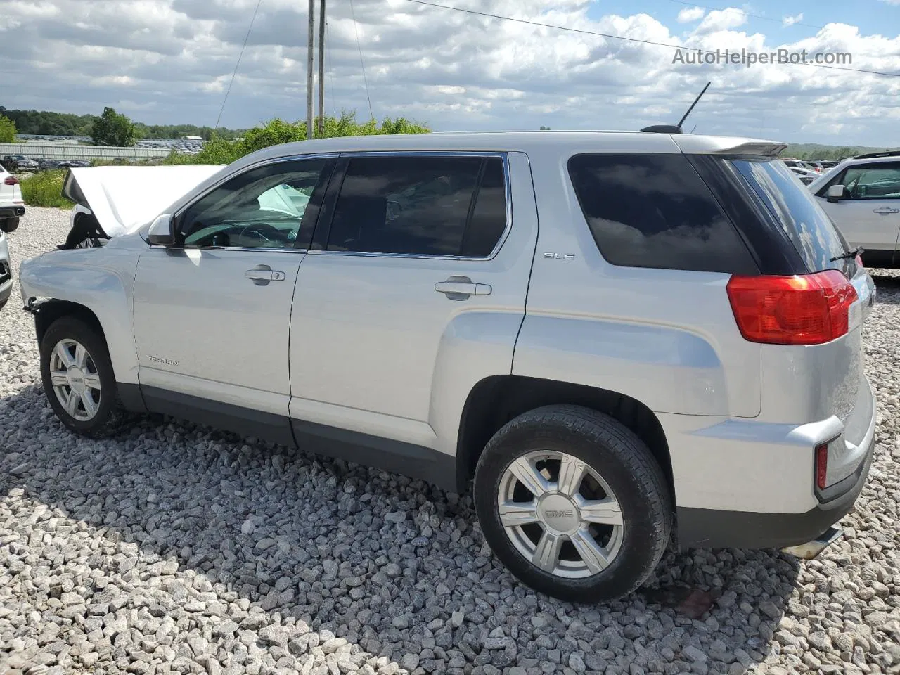 2016 Gmc Terrain Sle Серебряный vin: 2GKALMEK0G6165291