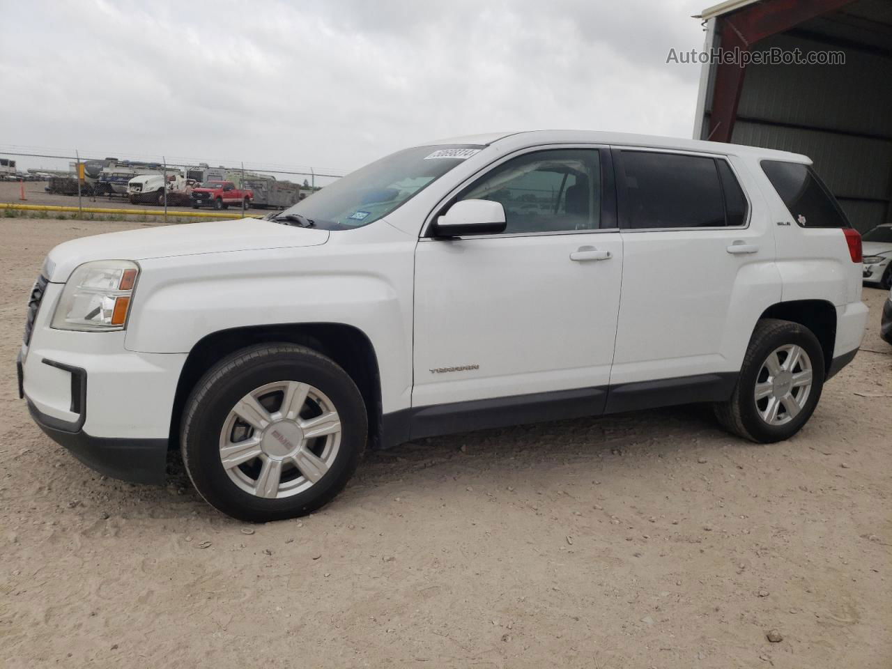 2016 Gmc Terrain Sle Белый vin: 2GKALMEK0G6172273