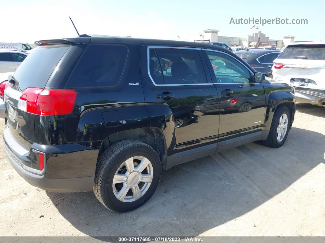 2016 Gmc Terrain Sle Черный vin: 2GKALMEK0G6289397