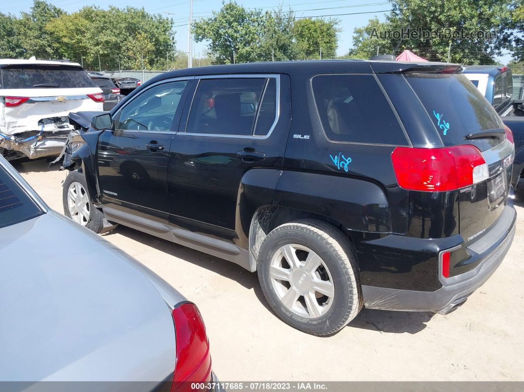 2016 Gmc Terrain Sle Черный vin: 2GKALMEK0G6289397