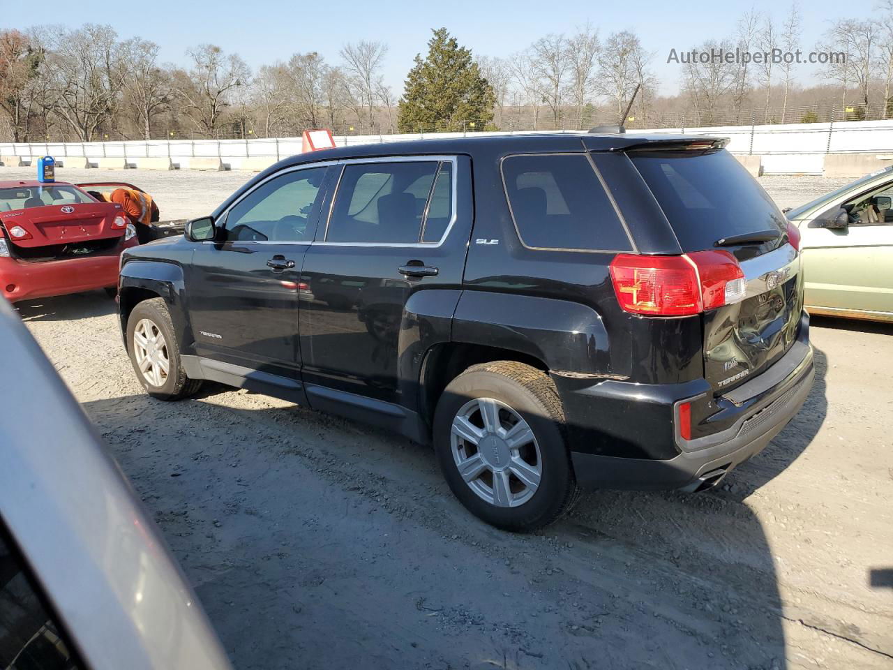 2016 Gmc Terrain Sle Blue vin: 2GKALMEK0G6324312