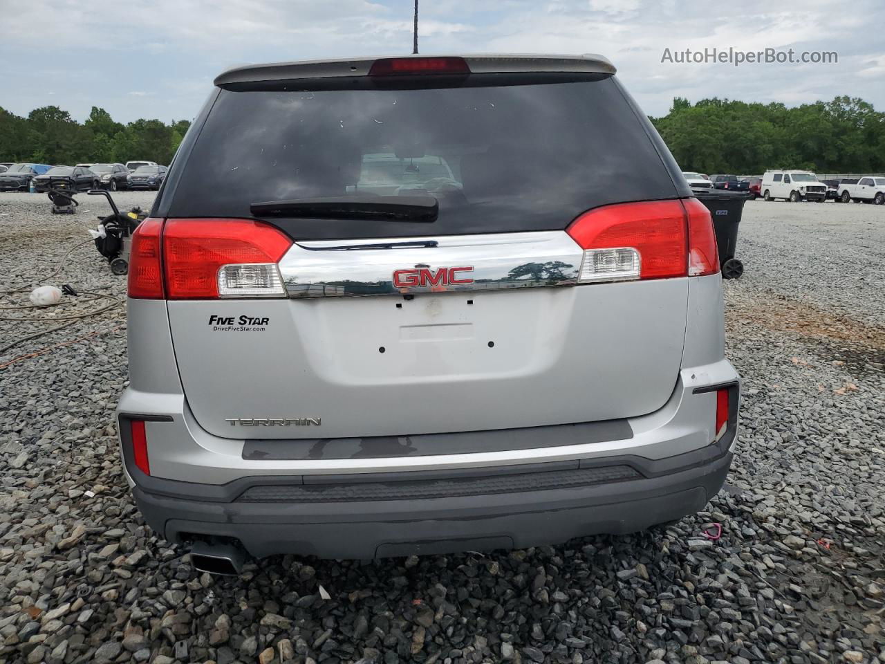 2017 Gmc Terrain Sle Silver vin: 2GKALMEK0H6268387