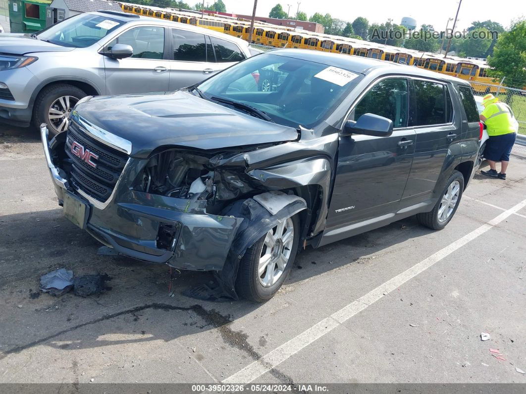 2017 Gmc Terrain Sle-1 Gray vin: 2GKALMEK0H6286890