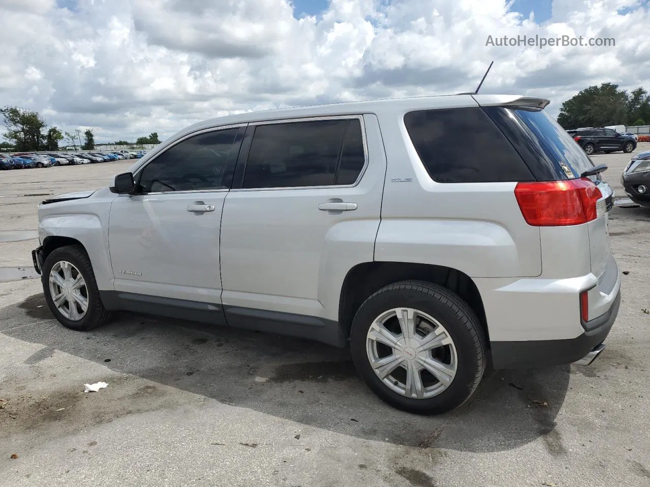 2017 Gmc Terrain Sle Silver vin: 2GKALMEK0H6322027