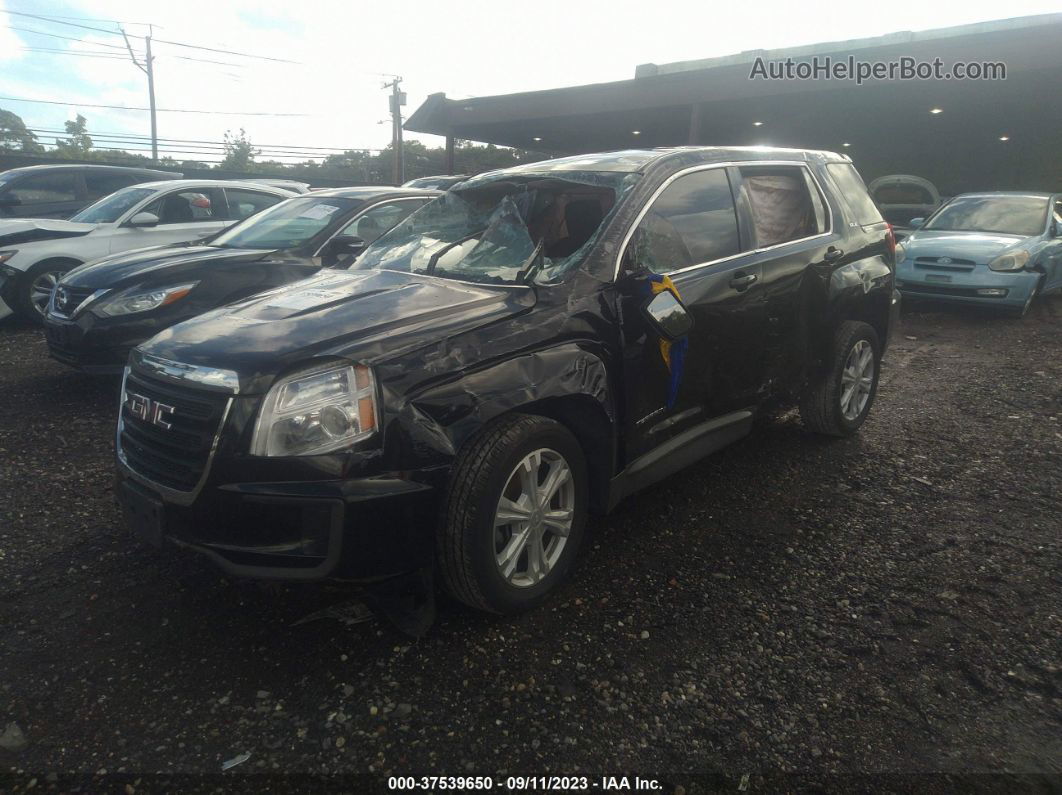 2017 Gmc Terrain Sle-1 Black vin: 2GKALMEK0H6342309