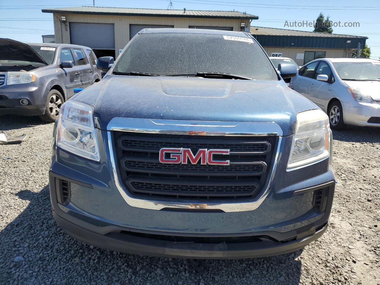 2016 Gmc Terrain Sle Blue vin: 2GKALMEK1G6119954