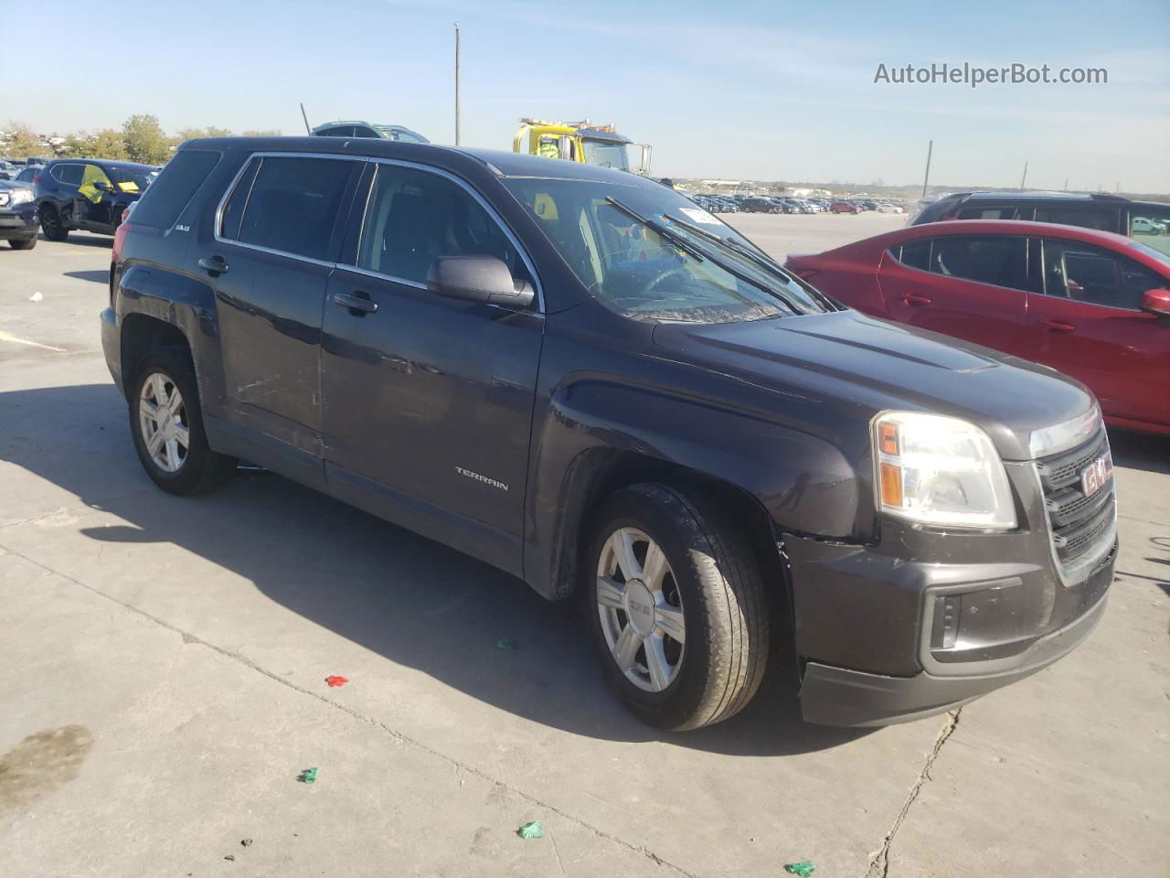 2016 Gmc Terrain Sle Black vin: 2GKALMEK1G6197134