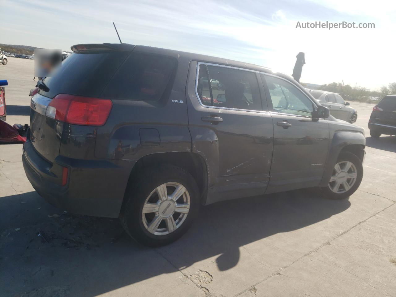 2016 Gmc Terrain Sle Black vin: 2GKALMEK1G6197134