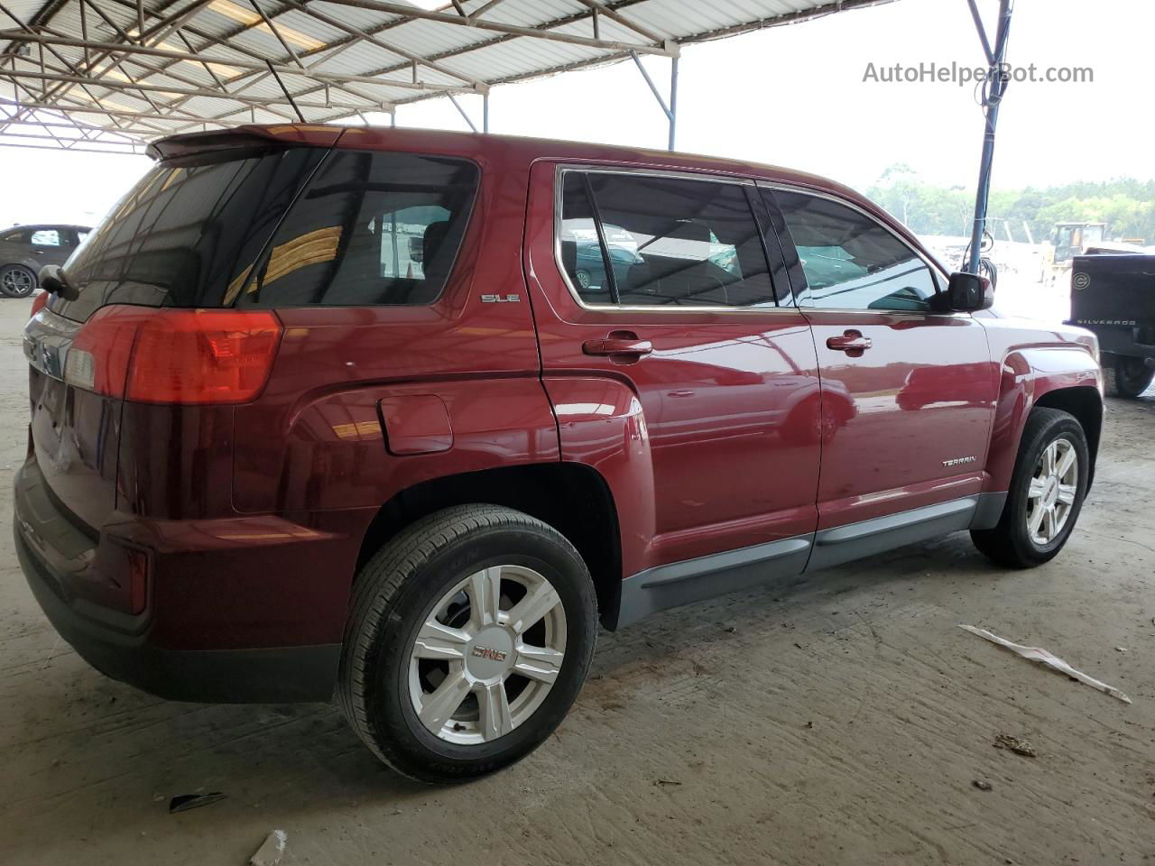 2016 Gmc Terrain Sle Maroon vin: 2GKALMEK1G6208066