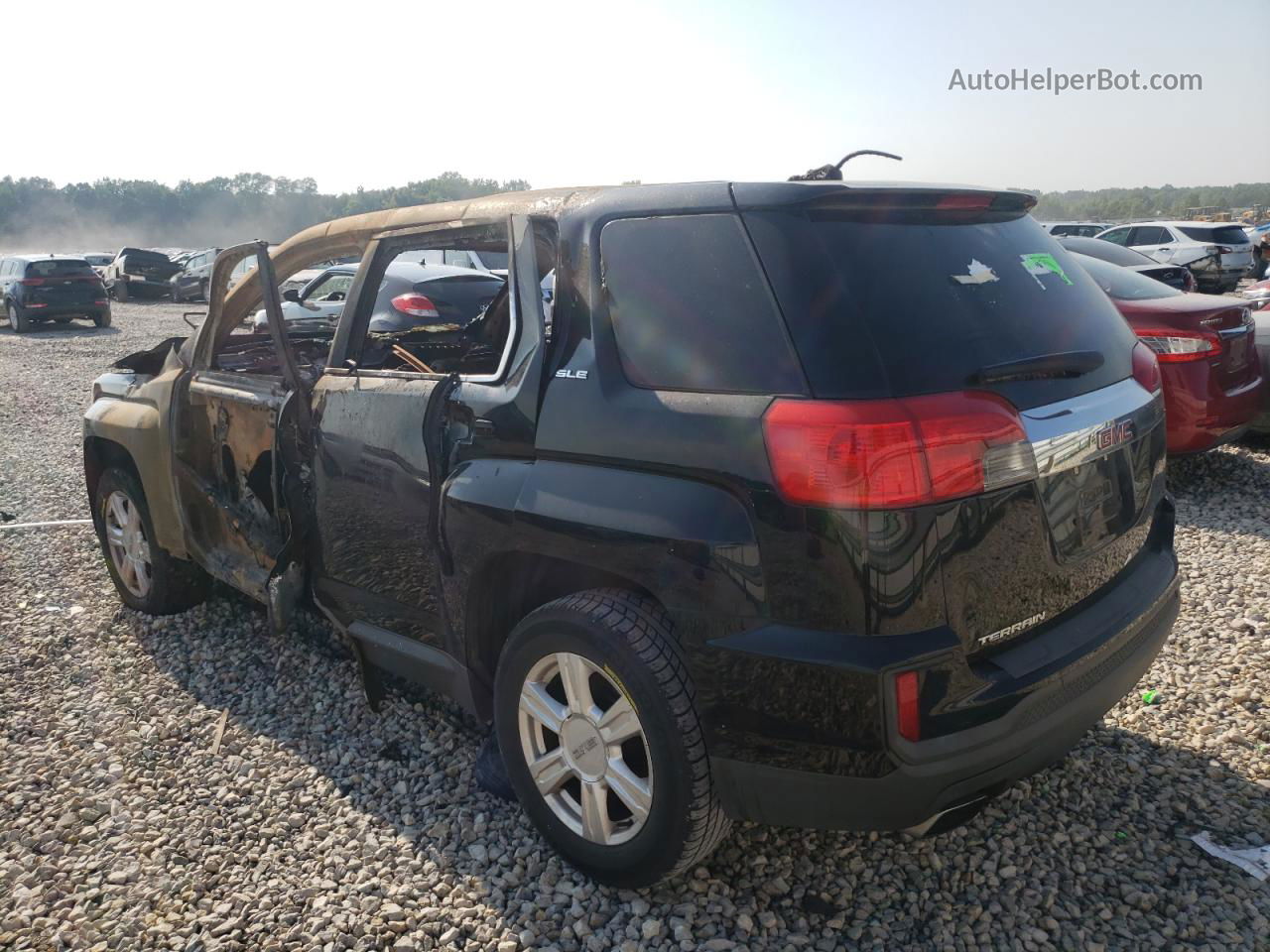 2016 Gmc Terrain Sle Black vin: 2GKALMEK1G6252570