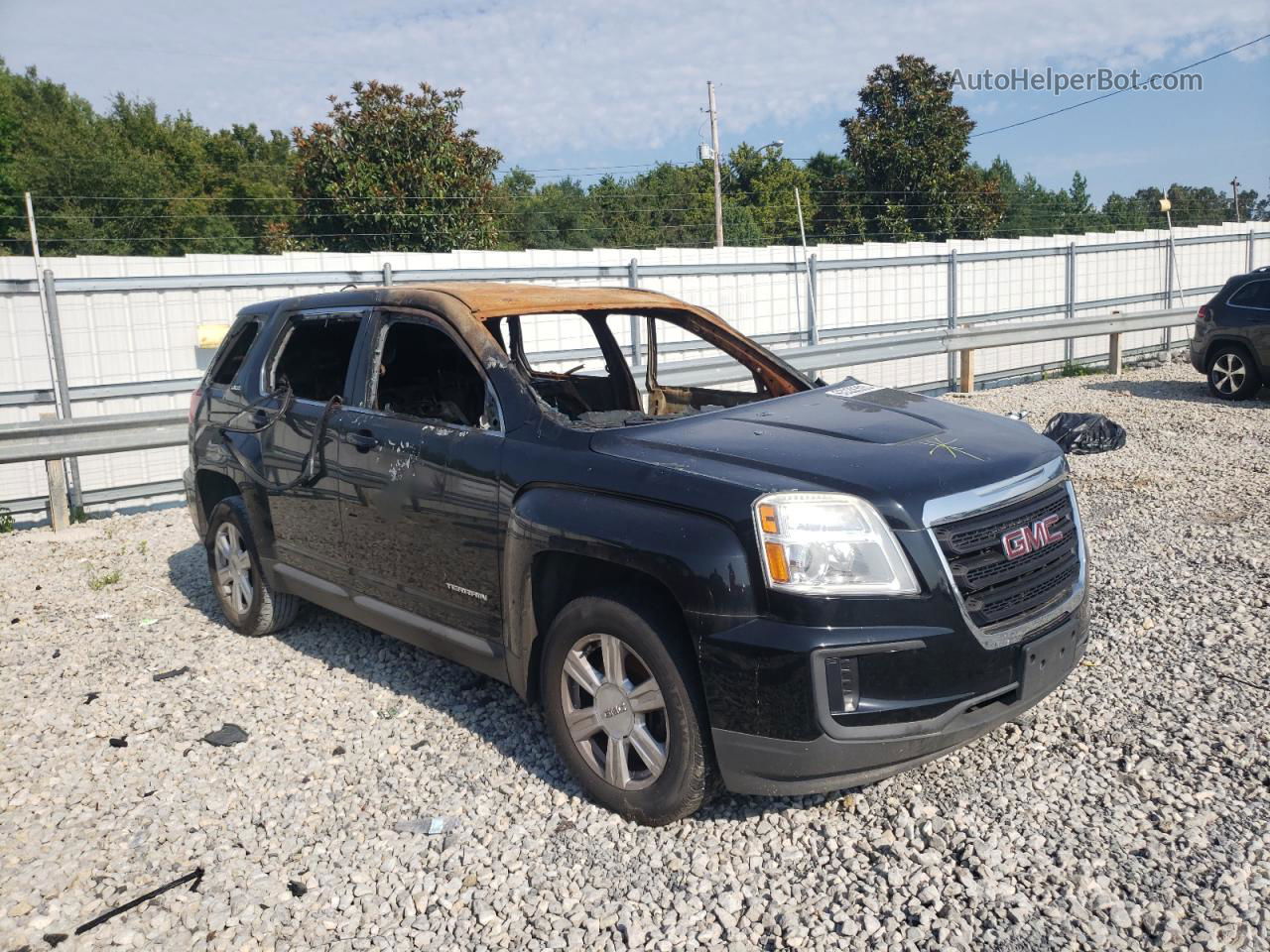 2016 Gmc Terrain Sle Black vin: 2GKALMEK1G6252570