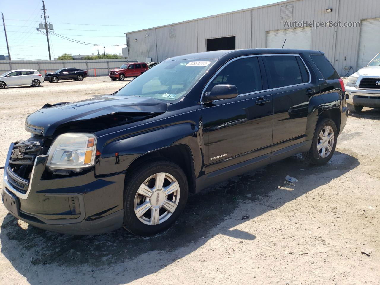 2016 Gmc Terrain Sle Black vin: 2GKALMEK1G6330734