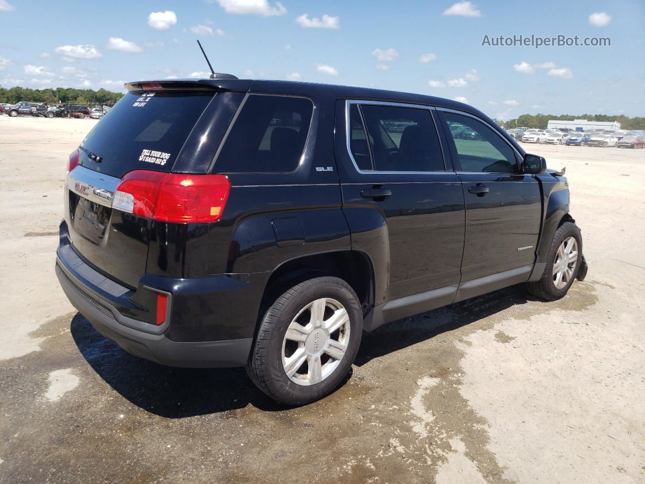 2016 Gmc Terrain Sle Black vin: 2GKALMEK1G6330734