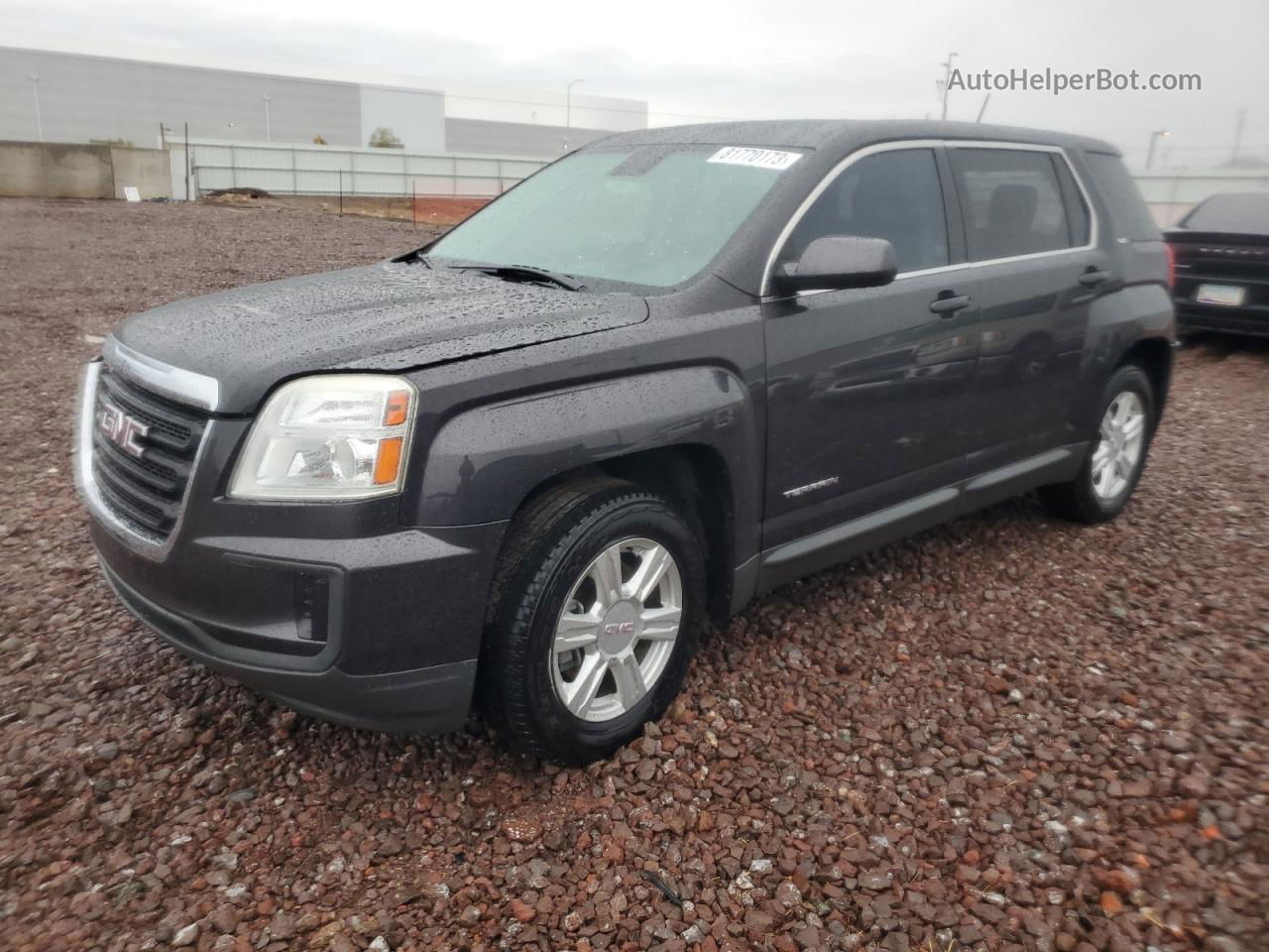 2016 Gmc Terrain Sle Black vin: 2GKALMEK1G6349798