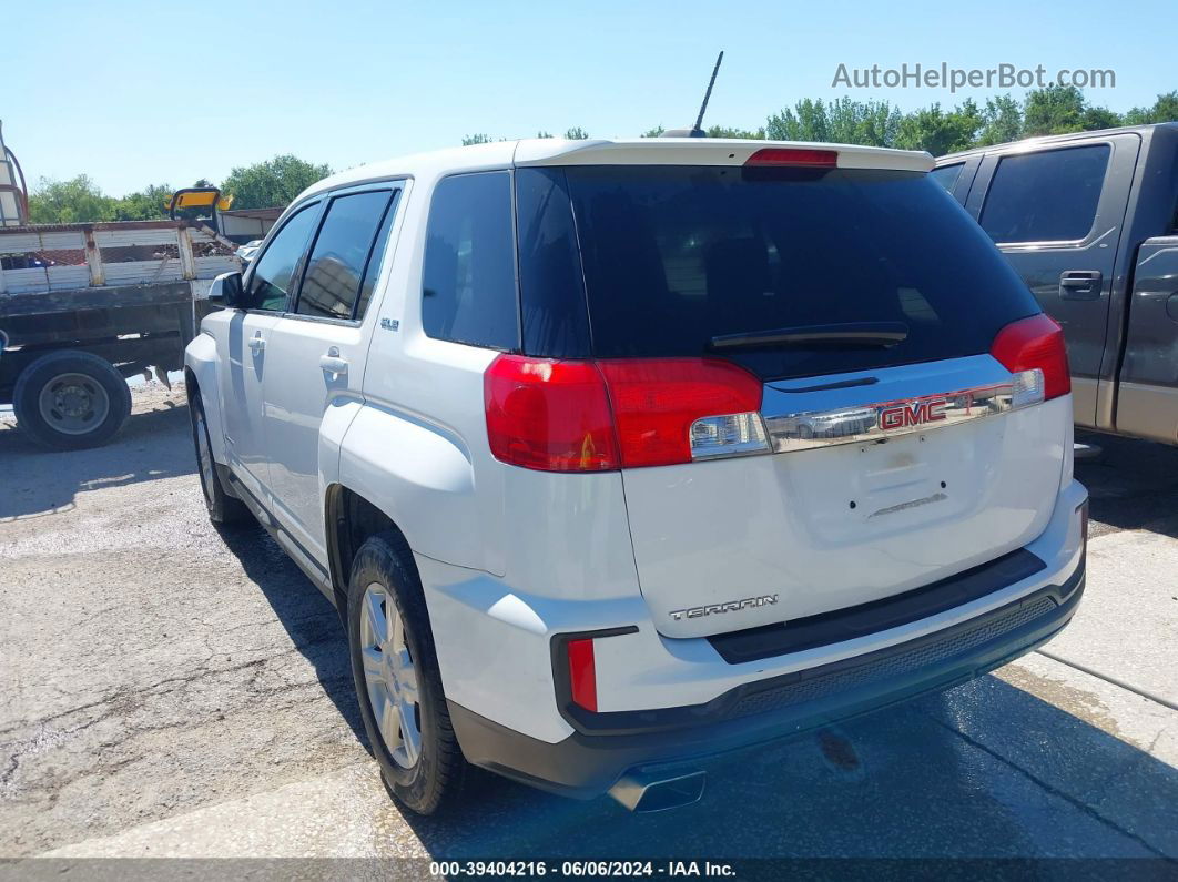 2016 Gmc Terrain Sle-1 White vin: 2GKALMEK1G6354841