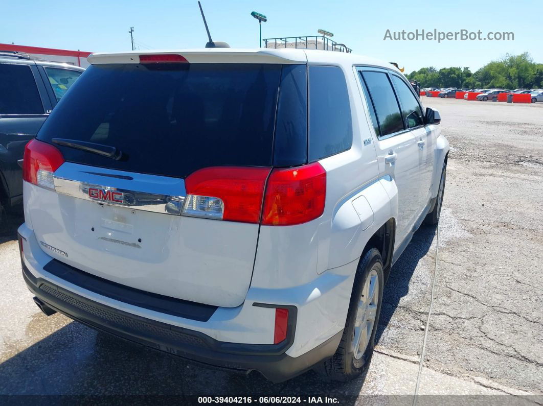 2016 Gmc Terrain Sle-1 White vin: 2GKALMEK1G6354841