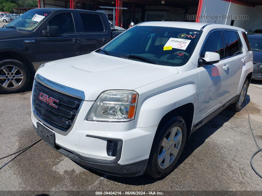 2016 Gmc Terrain Sle-1 White vin: 2GKALMEK1G6354841