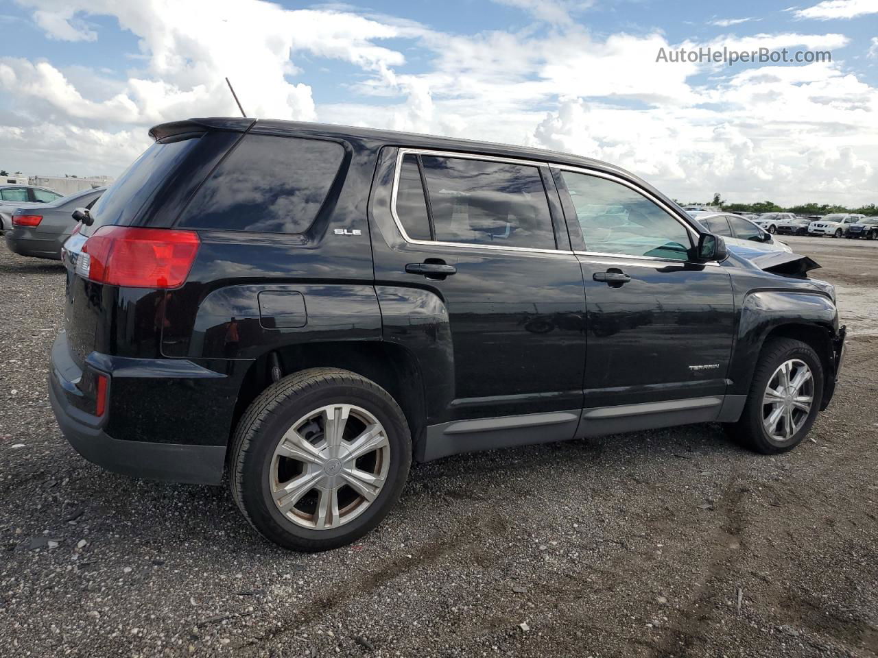 2017 Gmc Terrain Sle Black vin: 2GKALMEK1H6113394