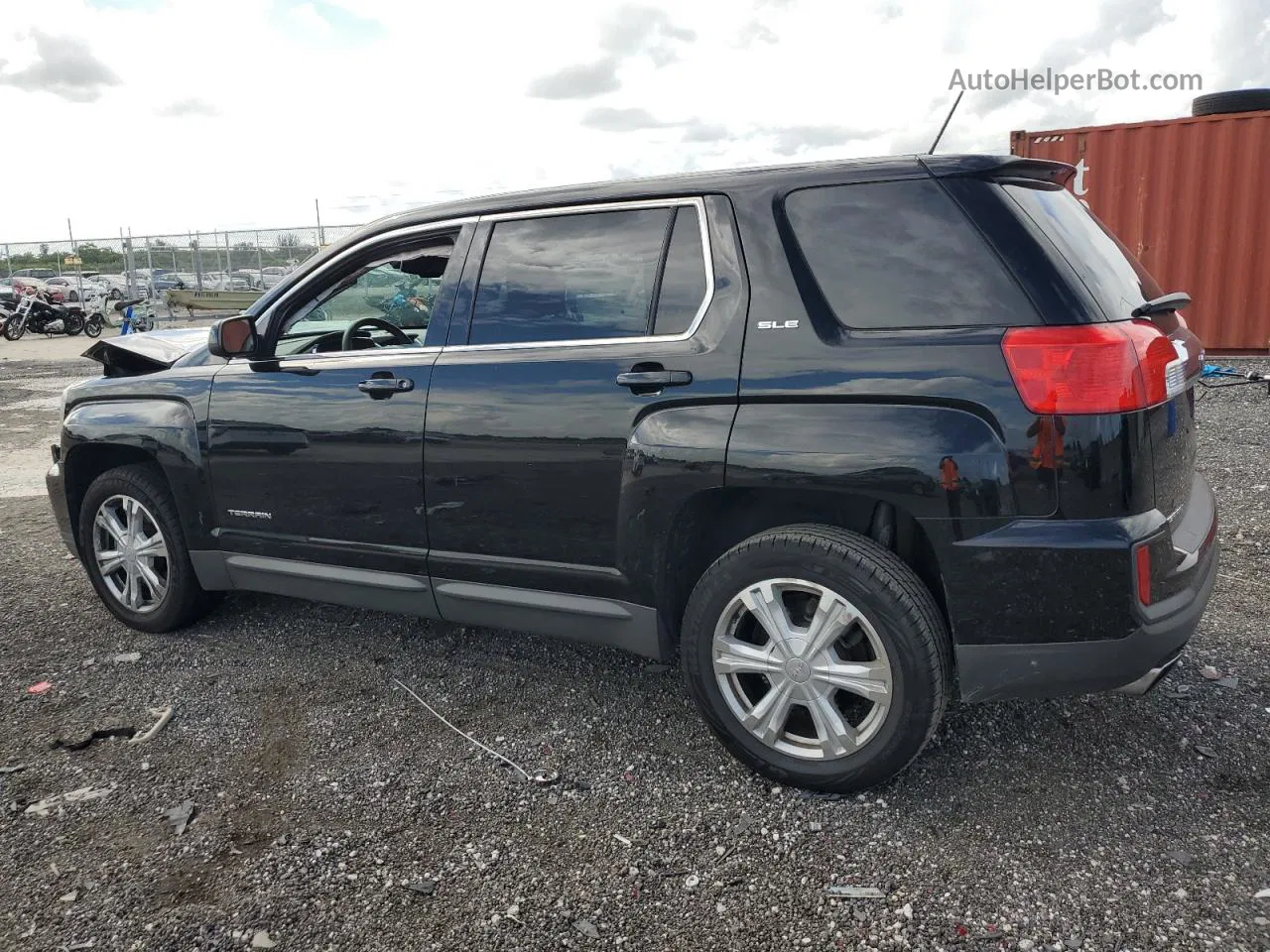 2017 Gmc Terrain Sle Black vin: 2GKALMEK1H6113394