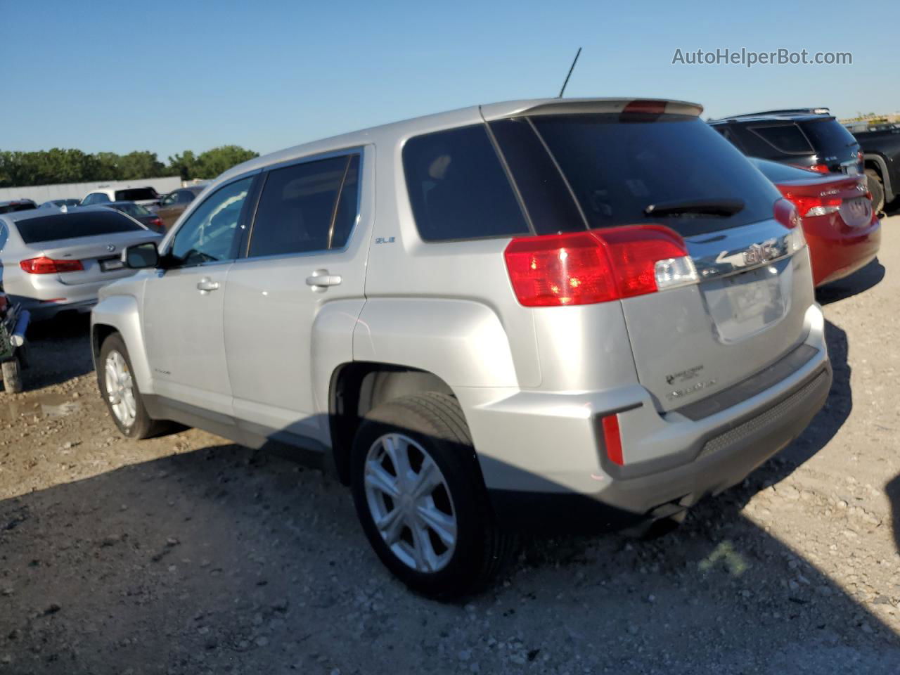 2017 Gmc Terrain Sle Silver vin: 2GKALMEK1H6193487