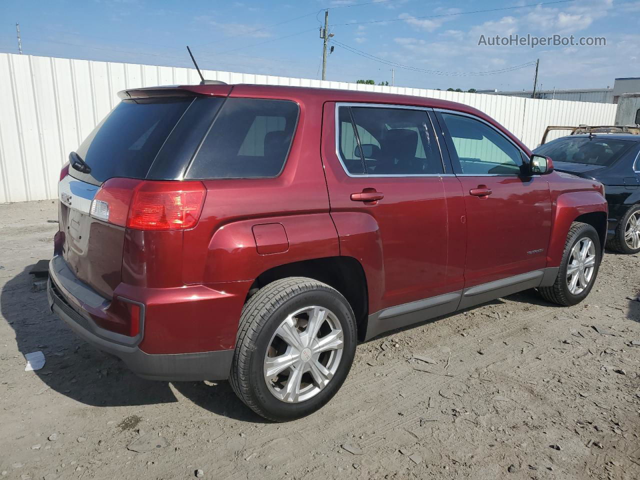 2017 Gmc Terrain Sle Red vin: 2GKALMEK1H6216914