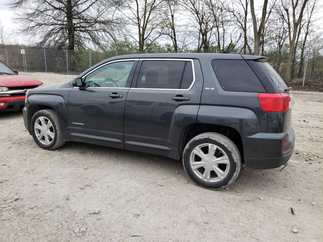 2017 Gmc Terrain Sle Charcoal vin: 2GKALMEK1H6256071