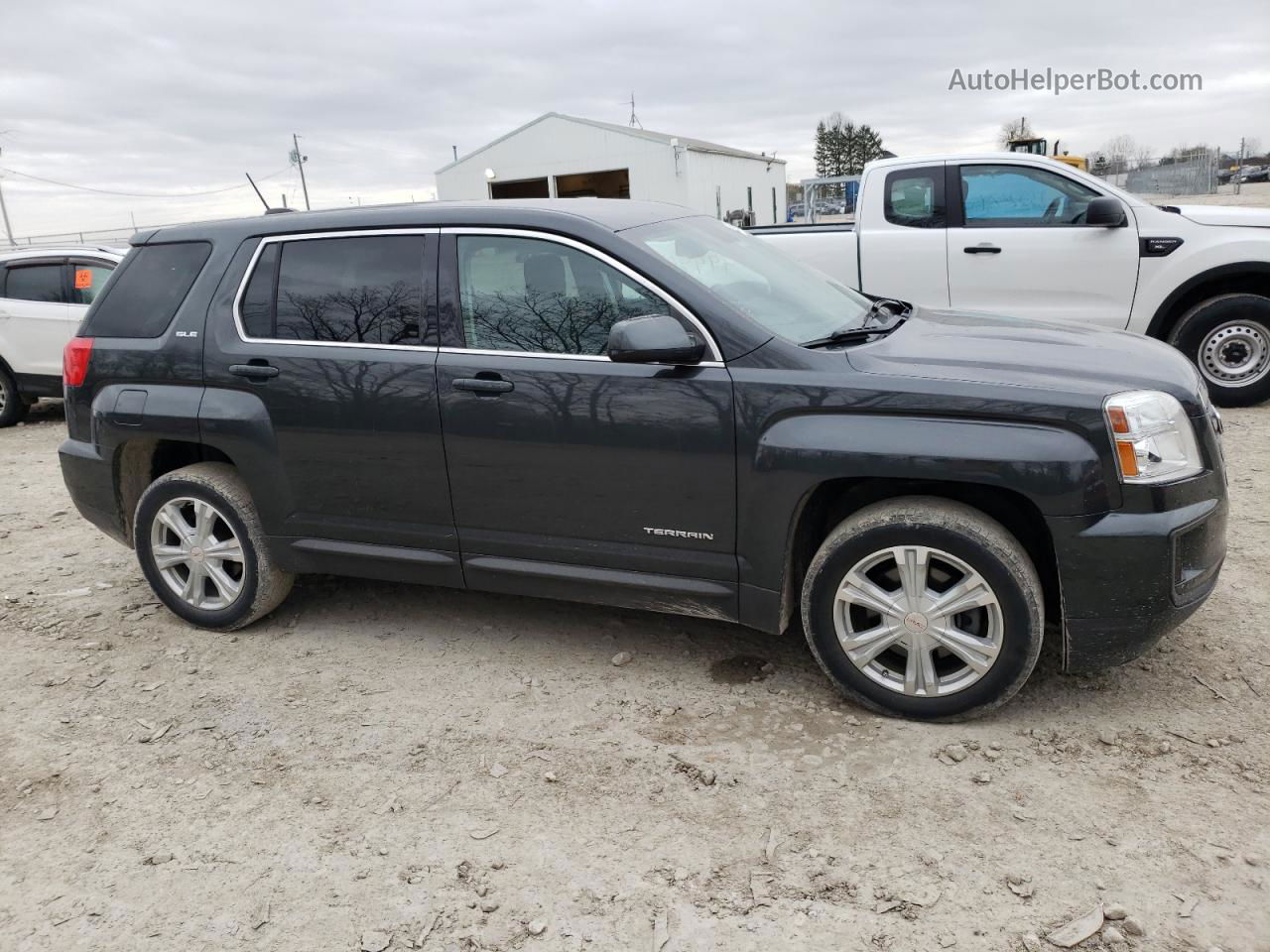 2017 Gmc Terrain Sle Charcoal vin: 2GKALMEK1H6256071