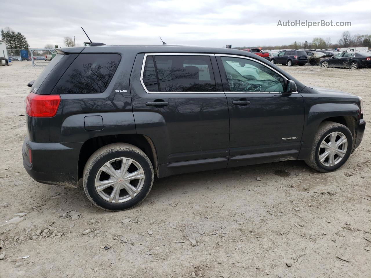 2017 Gmc Terrain Sle Charcoal vin: 2GKALMEK1H6256071