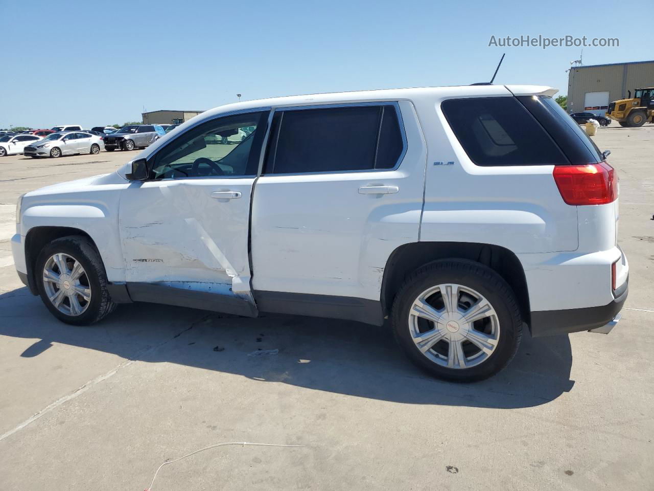 2017 Gmc Terrain Sle White vin: 2GKALMEK1H6265692