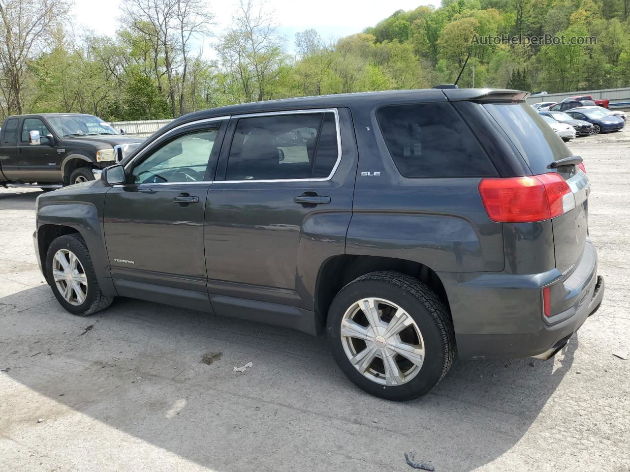 2017 Gmc Terrain Sle Charcoal vin: 2GKALMEK1H6292729