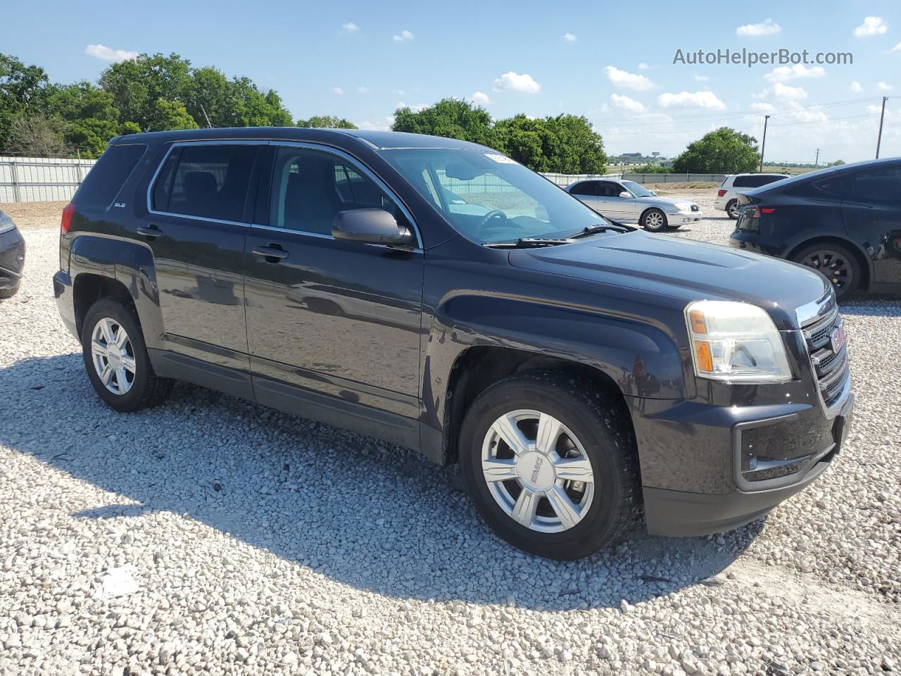 2016 Gmc Terrain Sle Black vin: 2GKALMEK2G6178415