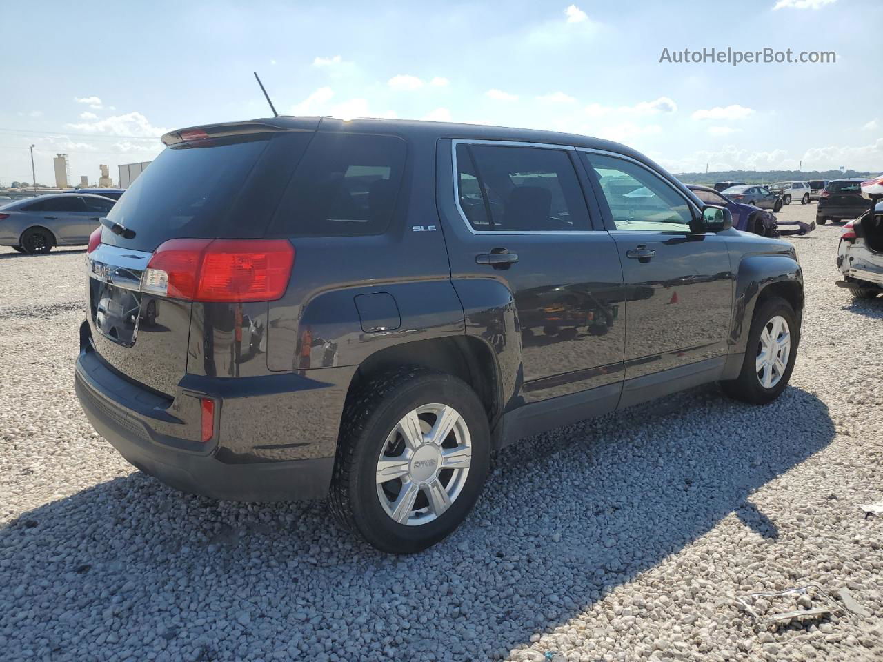 2016 Gmc Terrain Sle Black vin: 2GKALMEK2G6178415