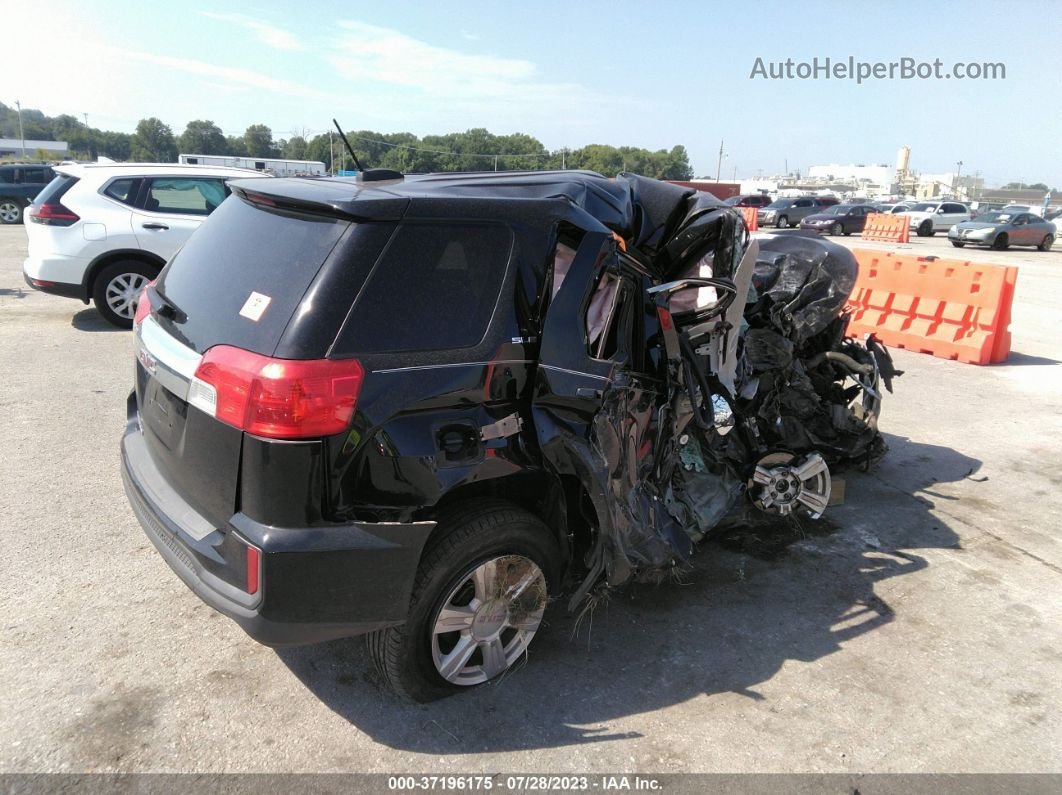 2016 Gmc Terrain Sle Черный vin: 2GKALMEK2G6246440