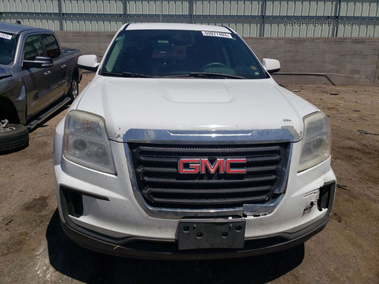 2016 Gmc Terrain Sle White vin: 2GKALMEK2G6264310