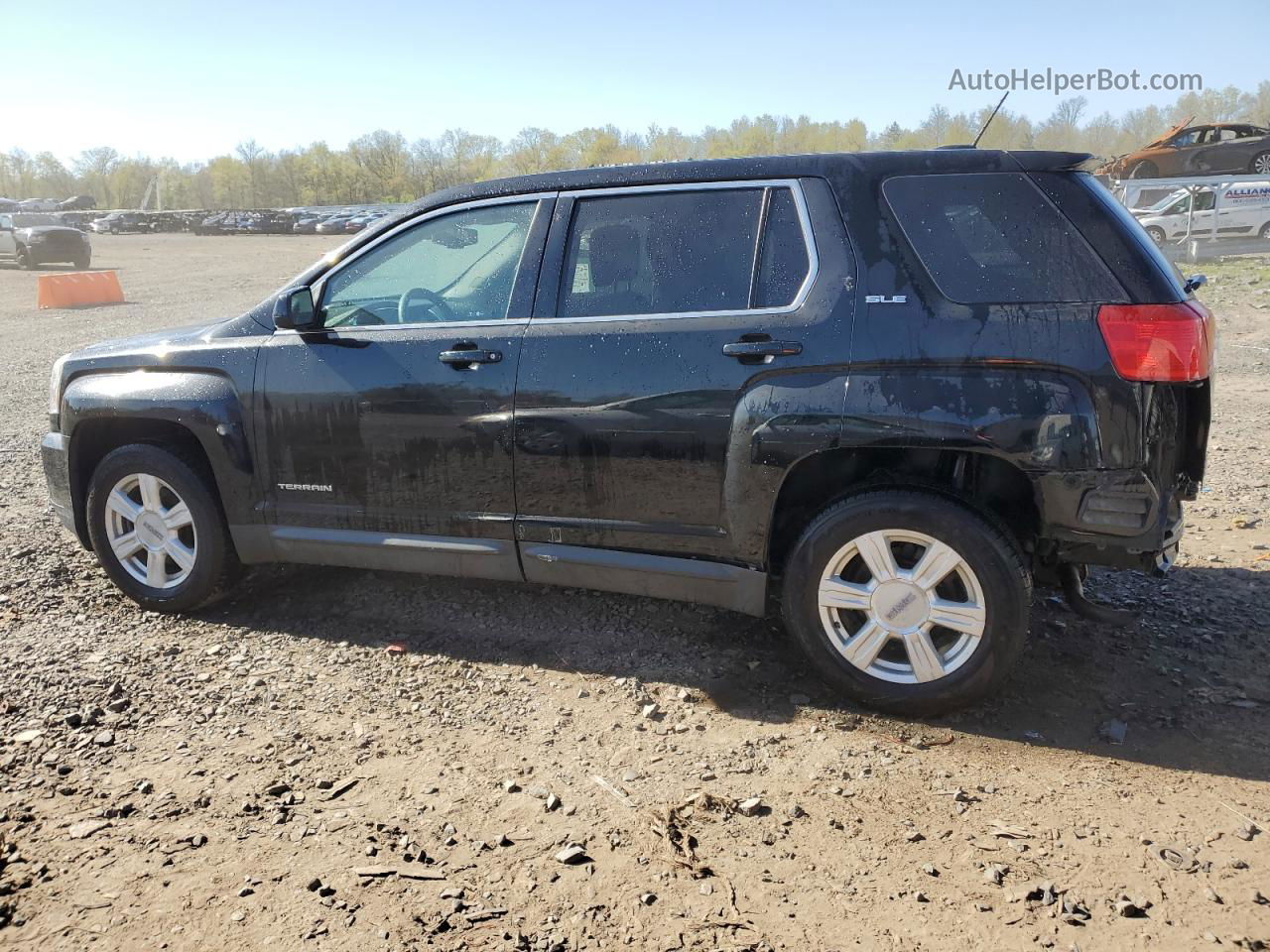 2016 Gmc Terrain Sle Black vin: 2GKALMEK2G6283293