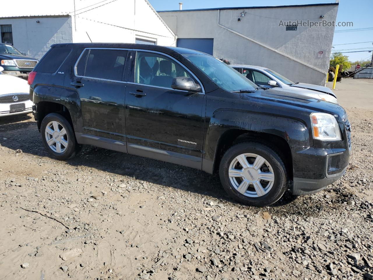 2016 Gmc Terrain Sle Черный vin: 2GKALMEK2G6283293